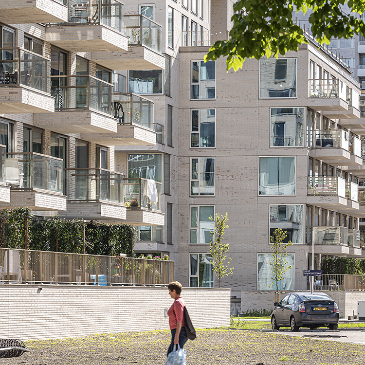 Maarsen Groep Ontwikkeling - Cubes Amsterdam straatbeeld detail